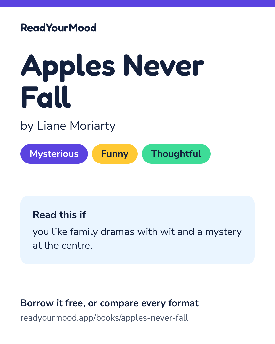 Share card for Apples Never Fall