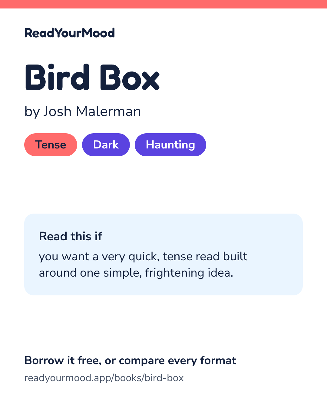 Share card for Bird Box