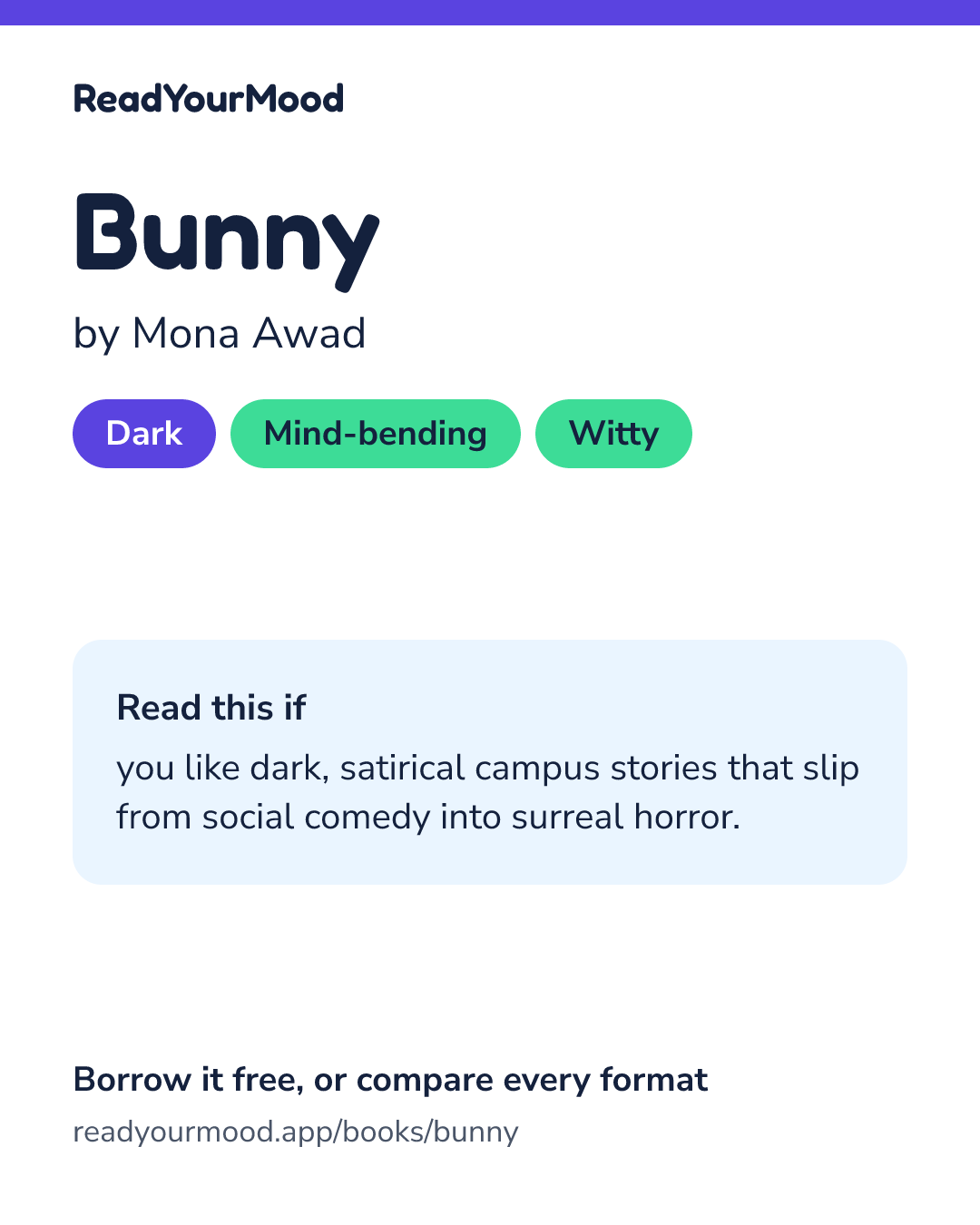 Share card for Bunny