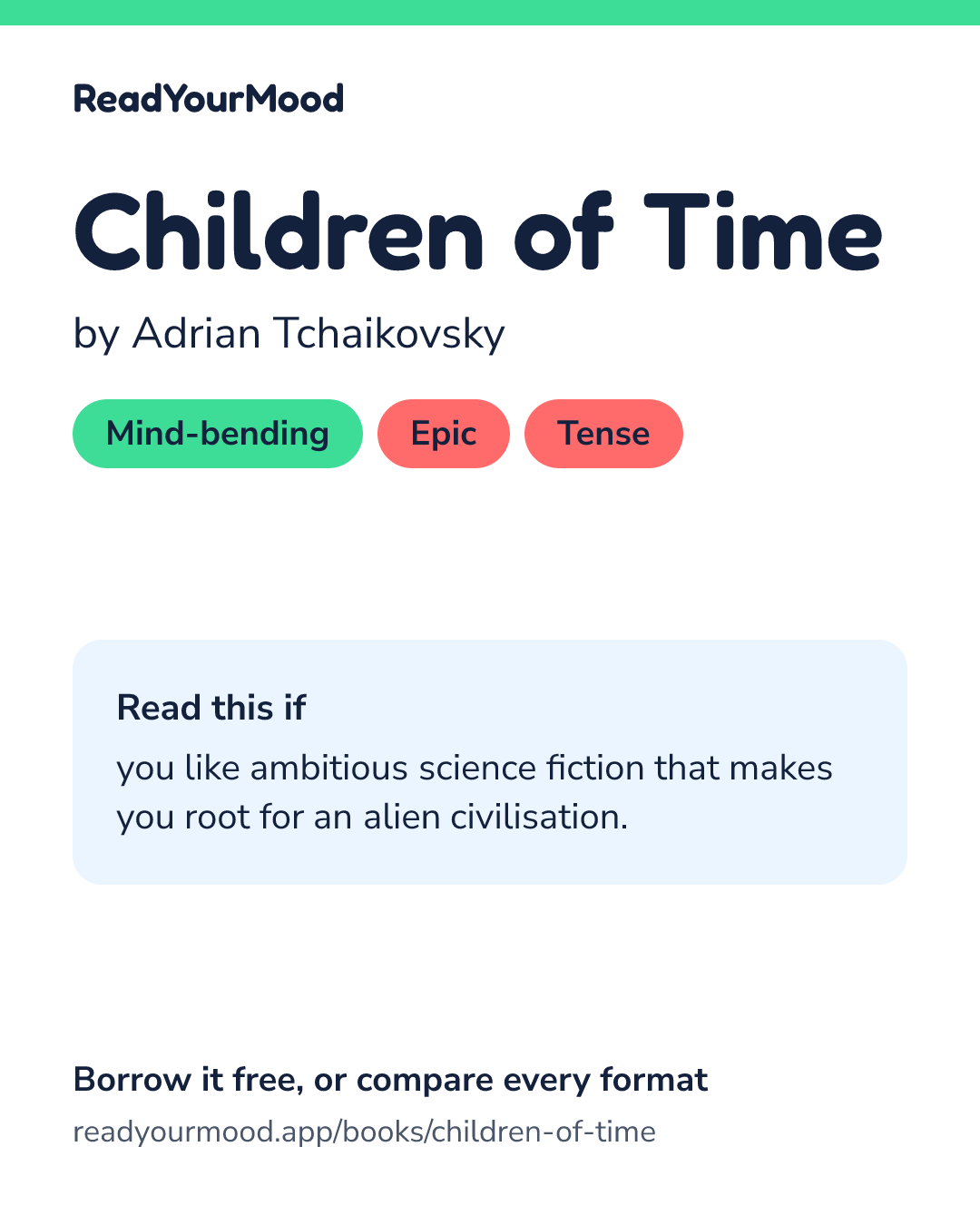 Share card for Children of Time