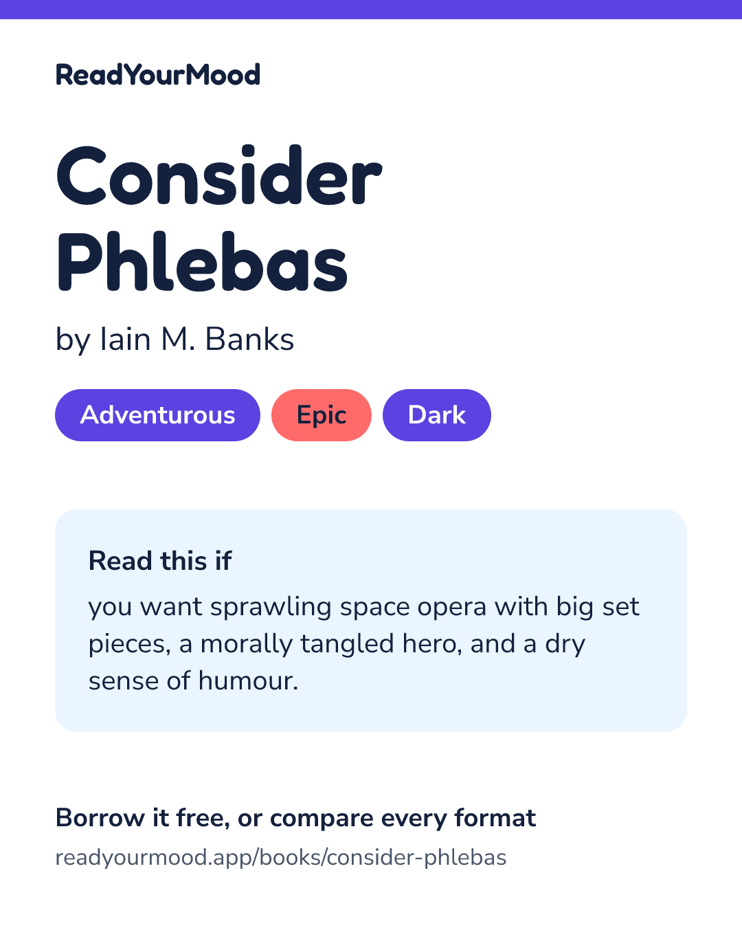 Share card for Consider Phlebas
