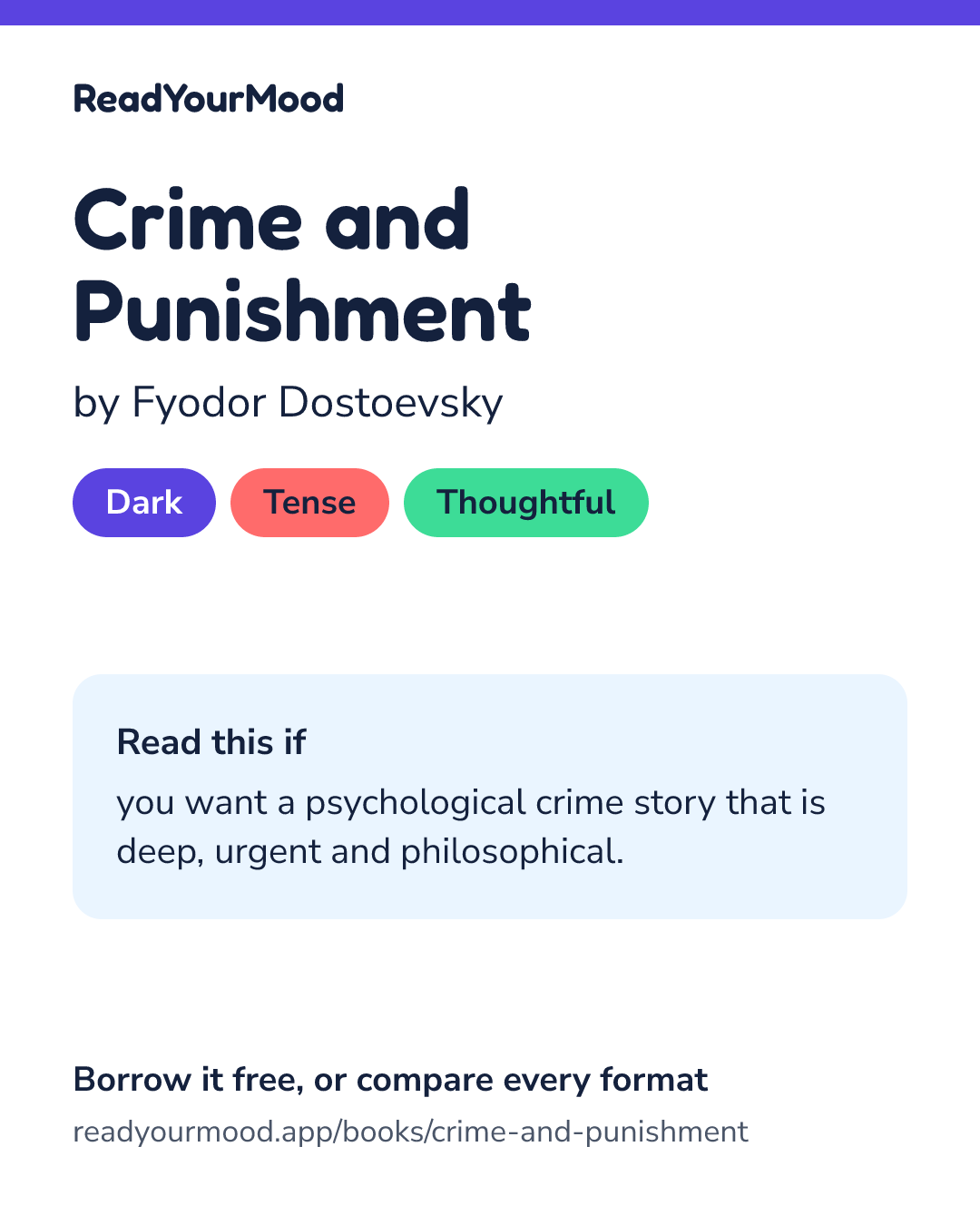 Share card for Crime and Punishment