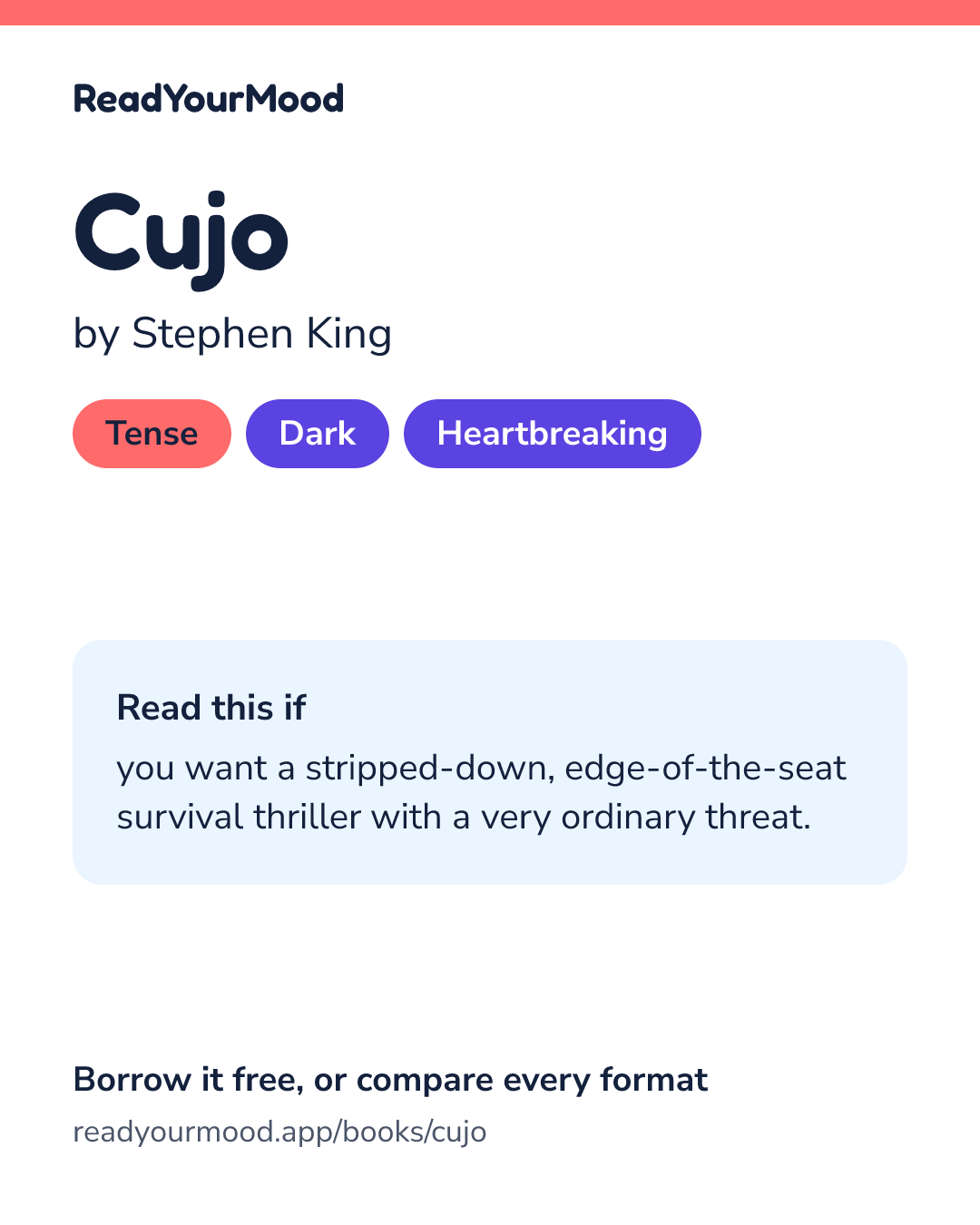 Share card for Cujo