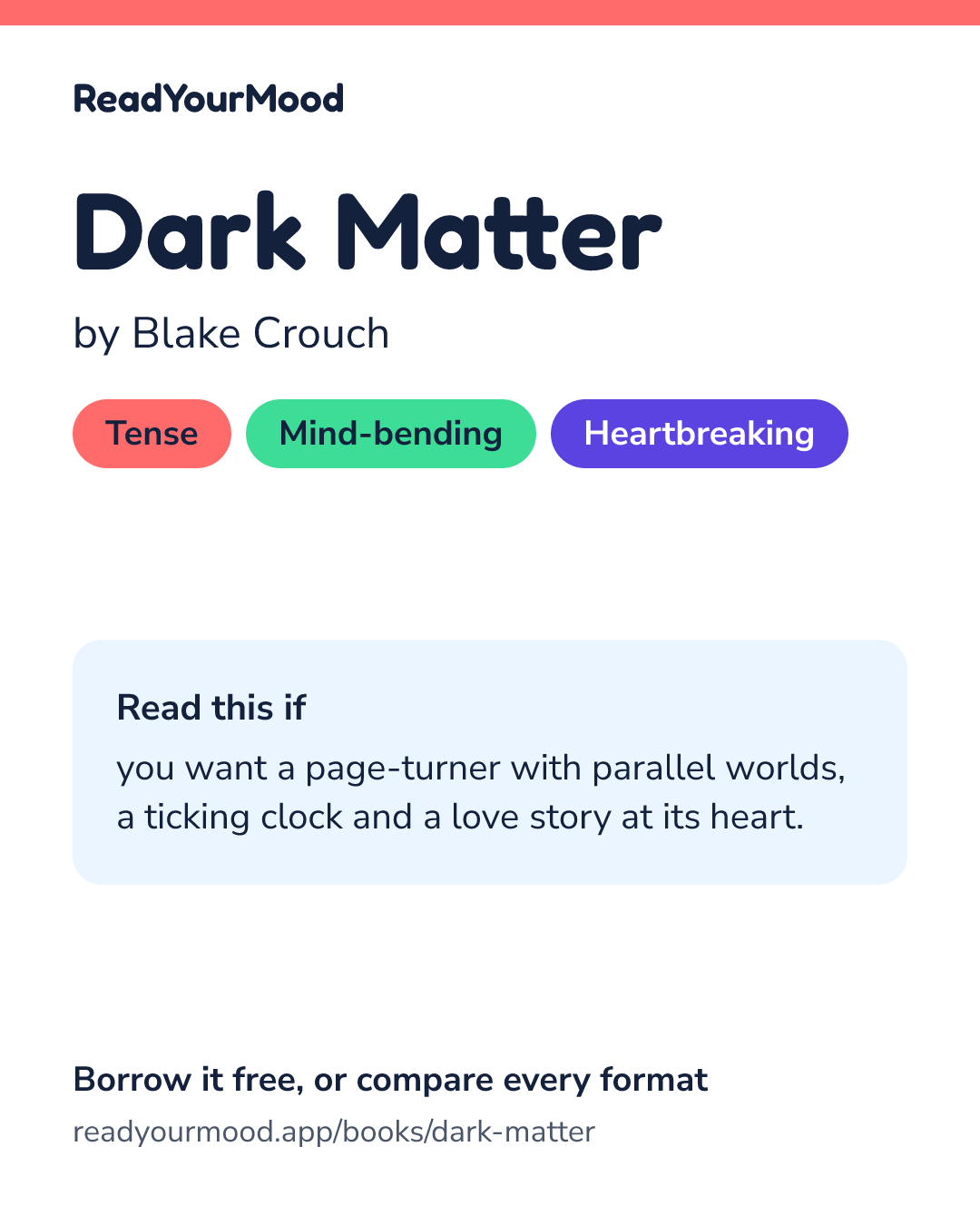 Share card for Dark Matter