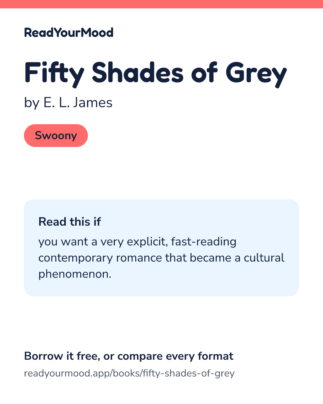 Share card for Fifty Shades of Grey
