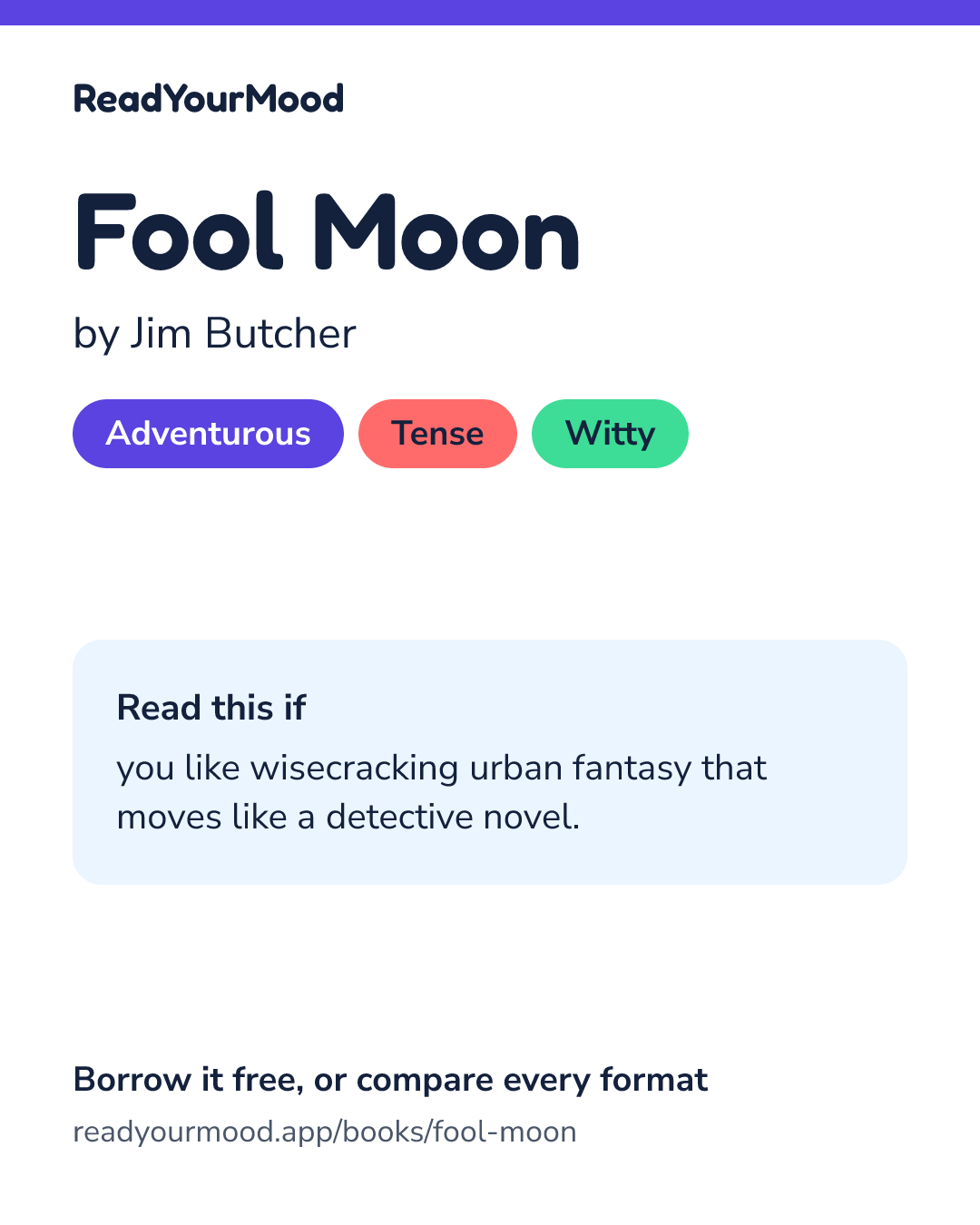 Share card for Fool Moon