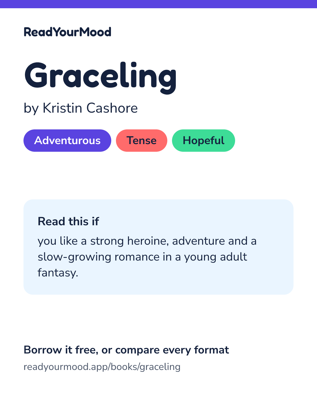 Share card for Graceling