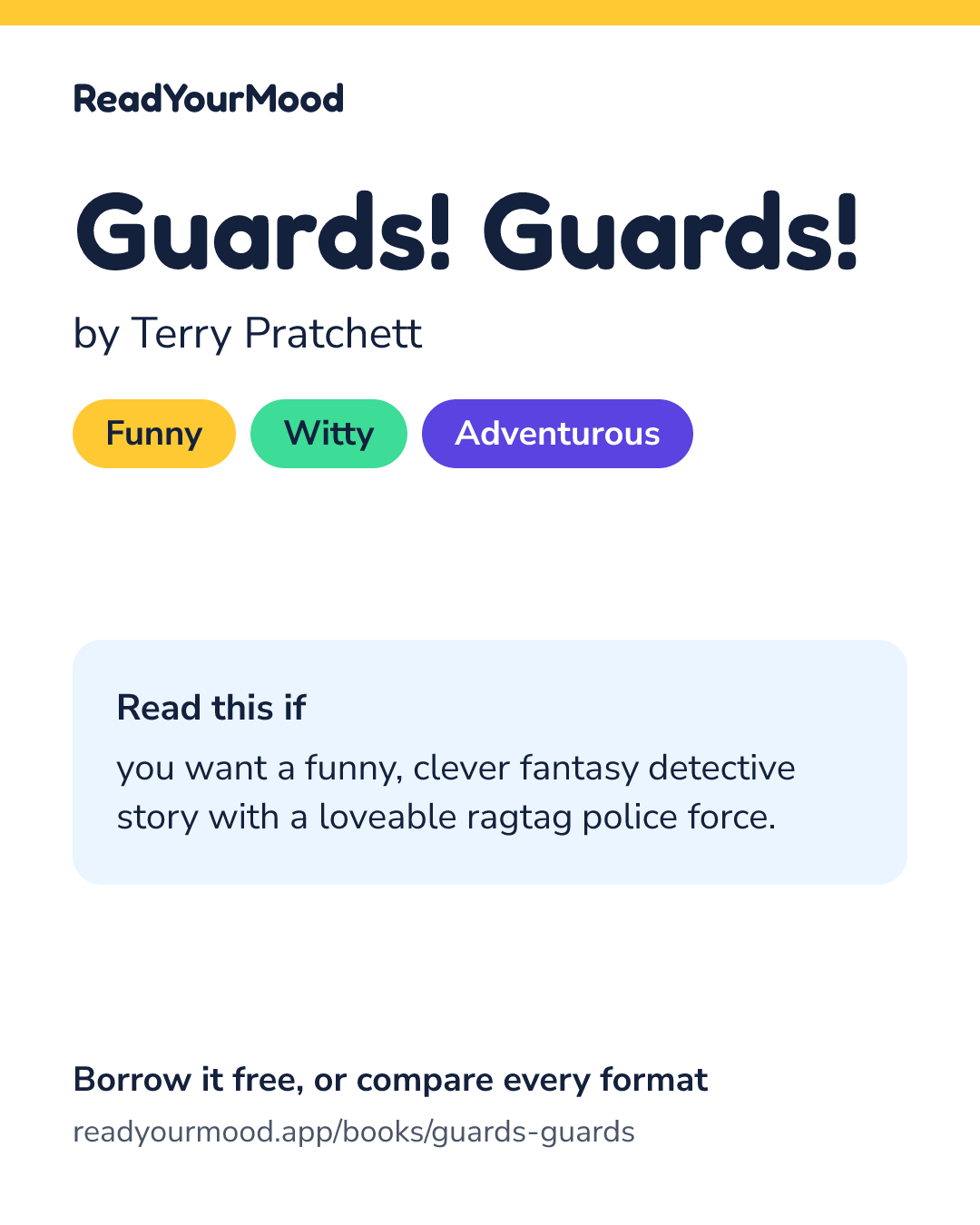 Share card for Guards! Guards!