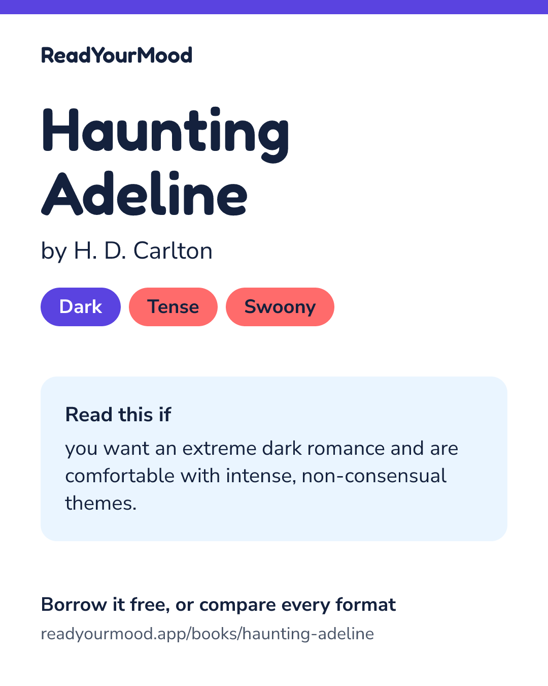 Share card for Haunting Adeline