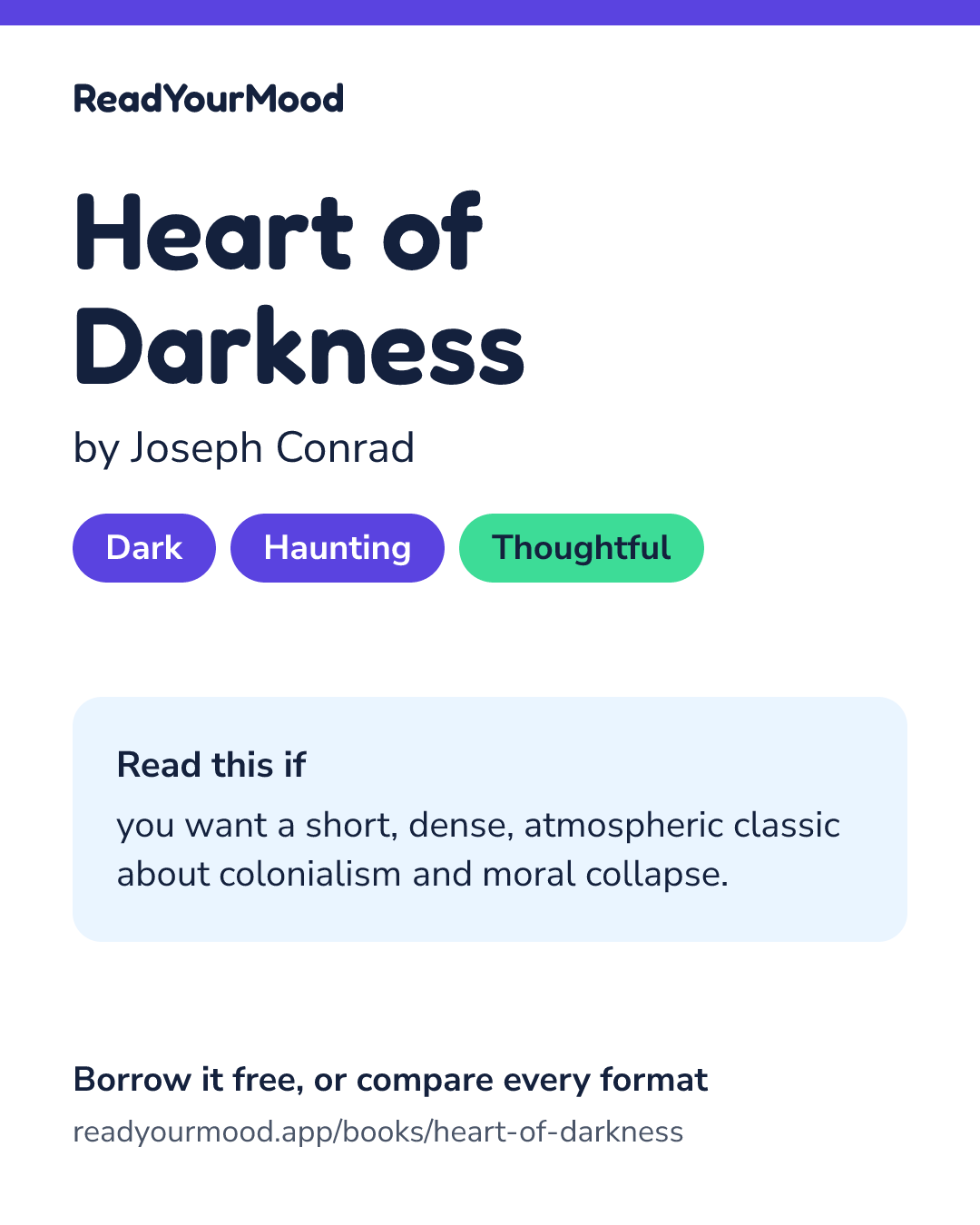Share card for Heart of Darkness