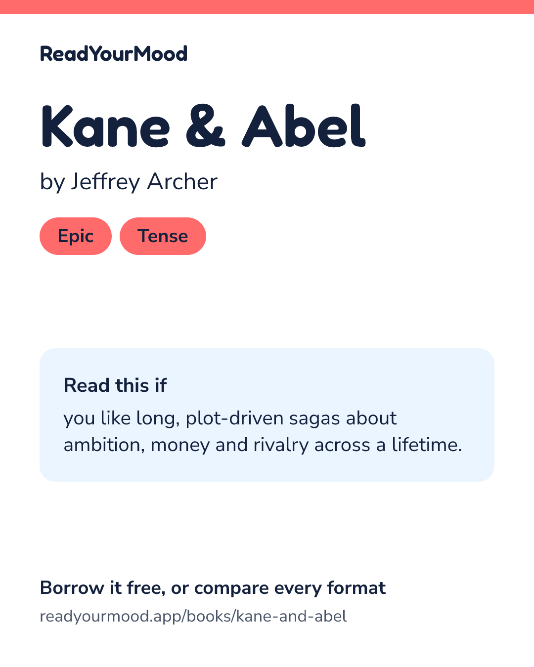 Share card for Kane & Abel