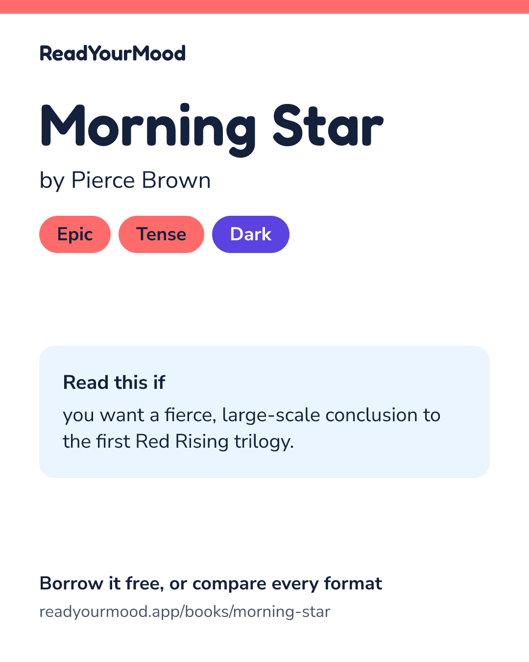 Share card for Morning Star
