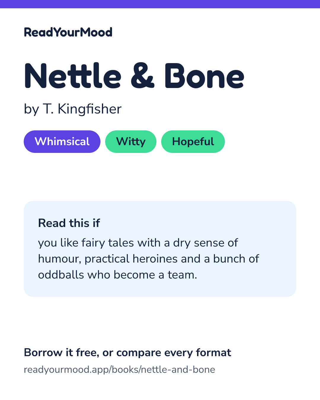 Share card for Nettle & Bone
