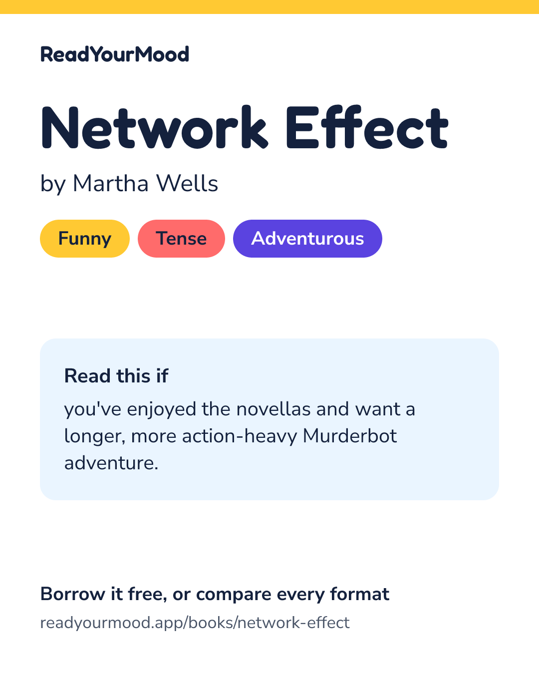 Share card for Network Effect