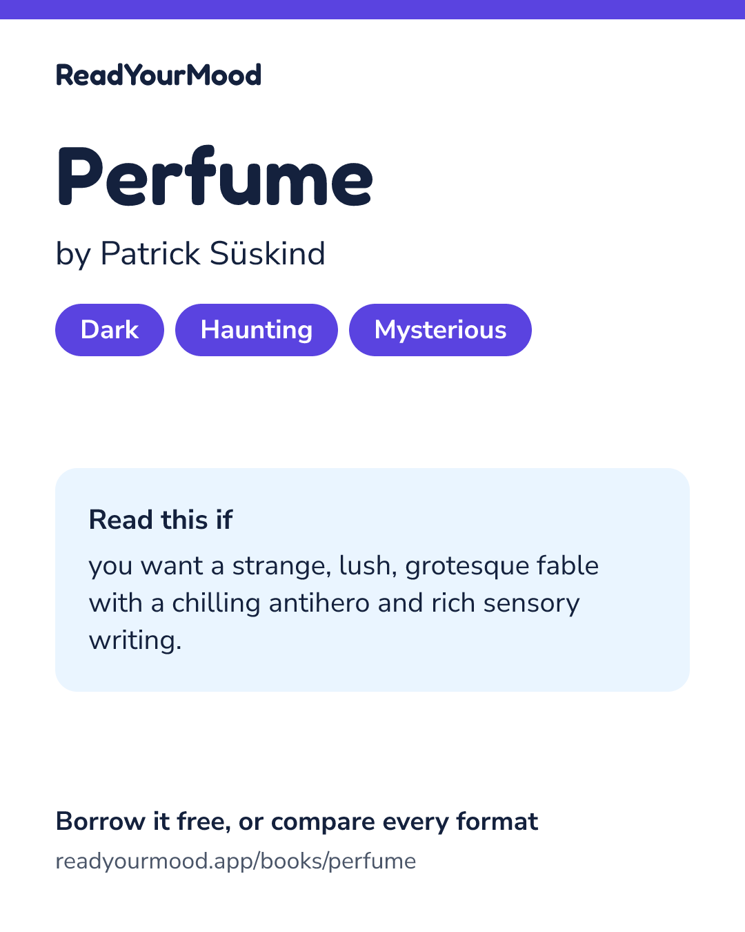 Share card for Perfume