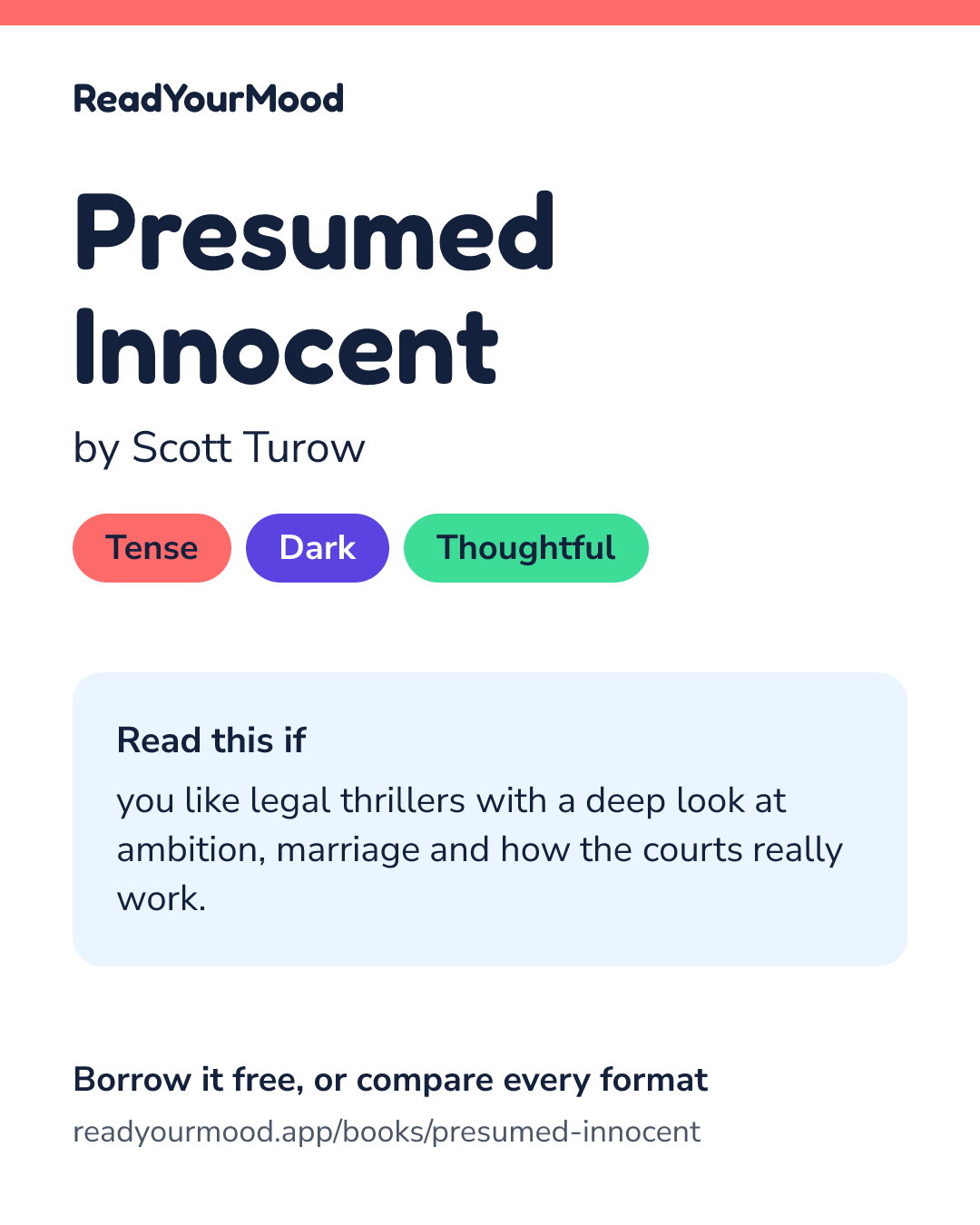 Share card for Presumed Innocent