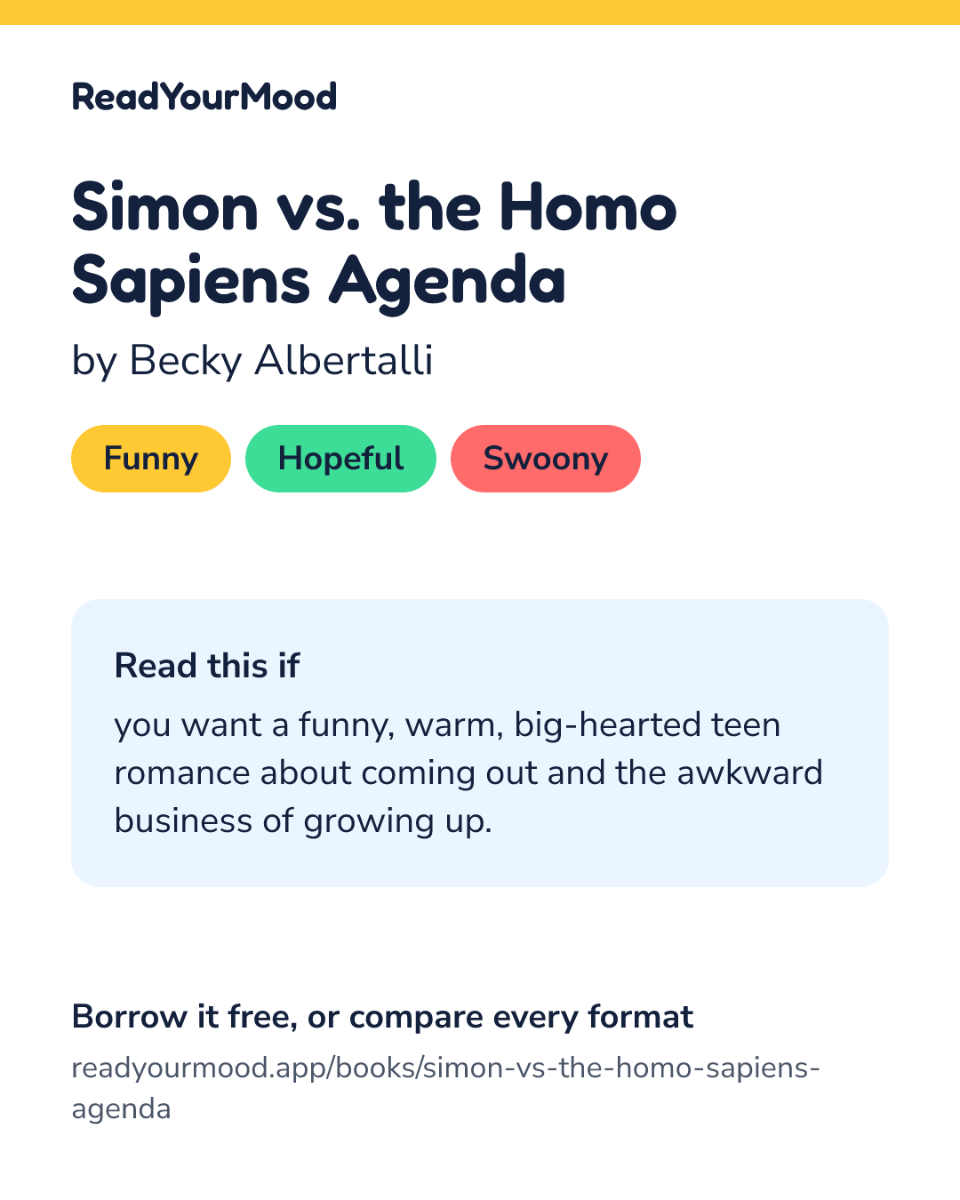 Share card for Simon vs. the Homo Sapiens Agenda