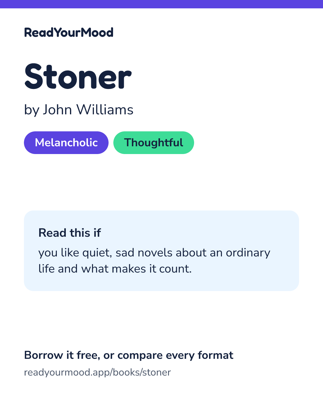 Share card for Stoner