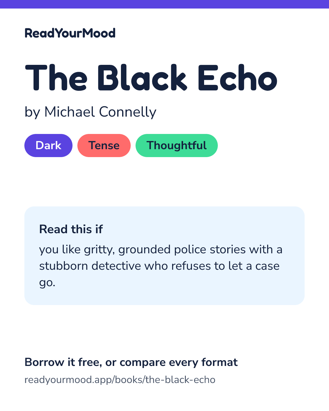 Share card for The Black Echo