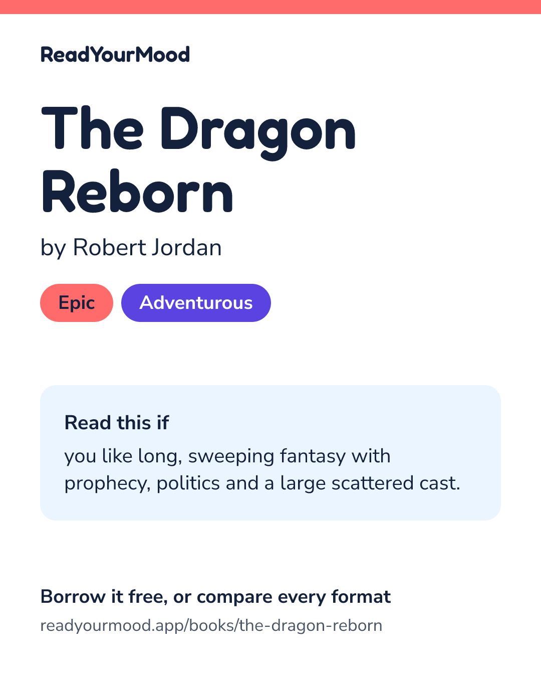 Share card for The Dragon Reborn