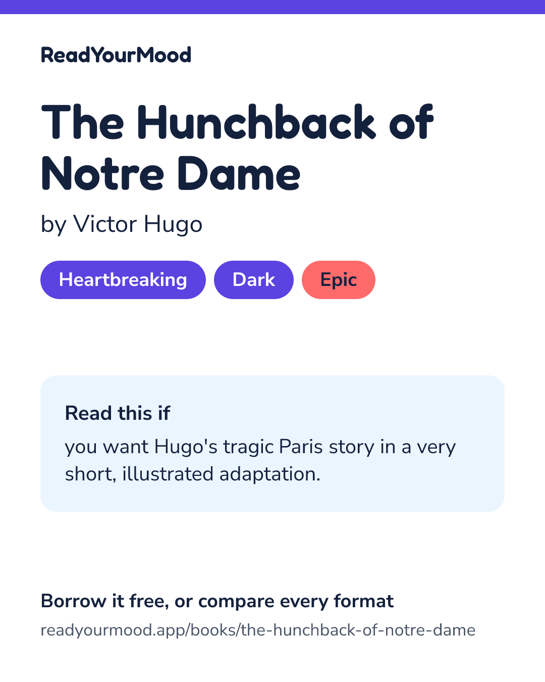 Share card for The Hunchback of Notre Dame