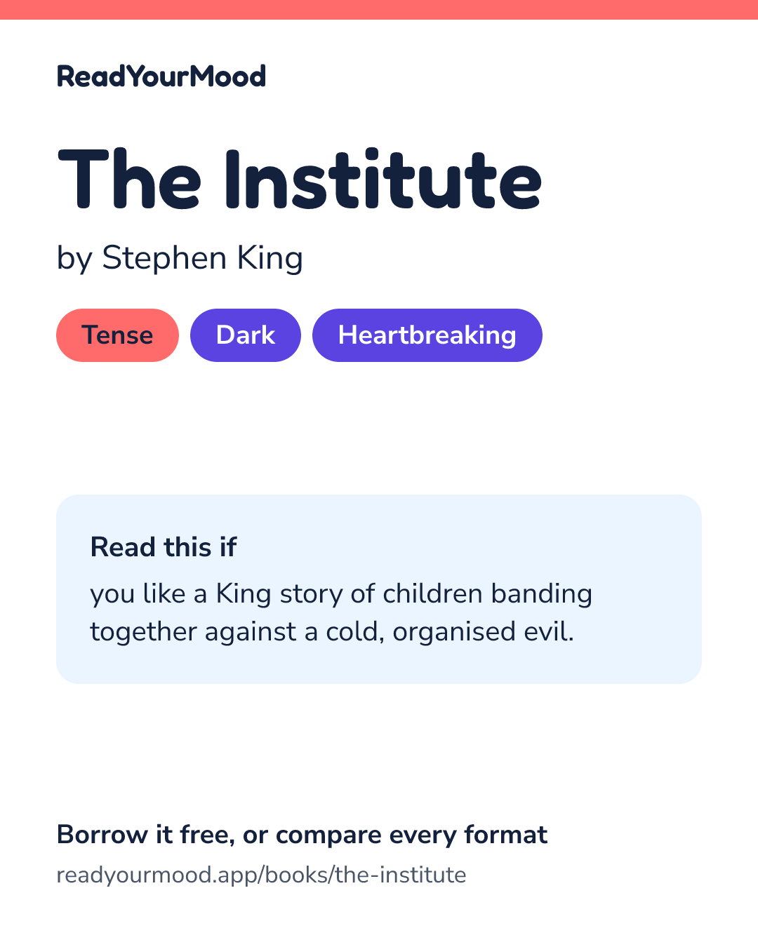 Share card for The Institute