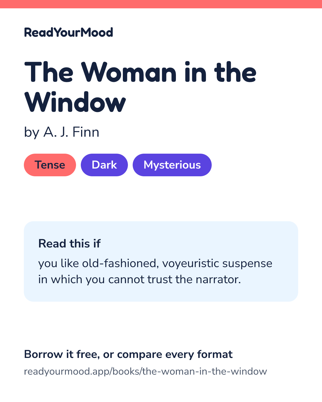 Share card for The Woman in the Window
