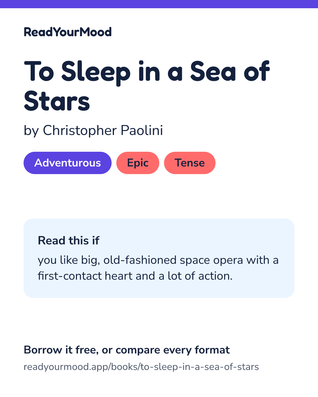 Share card for To Sleep in a Sea of Stars