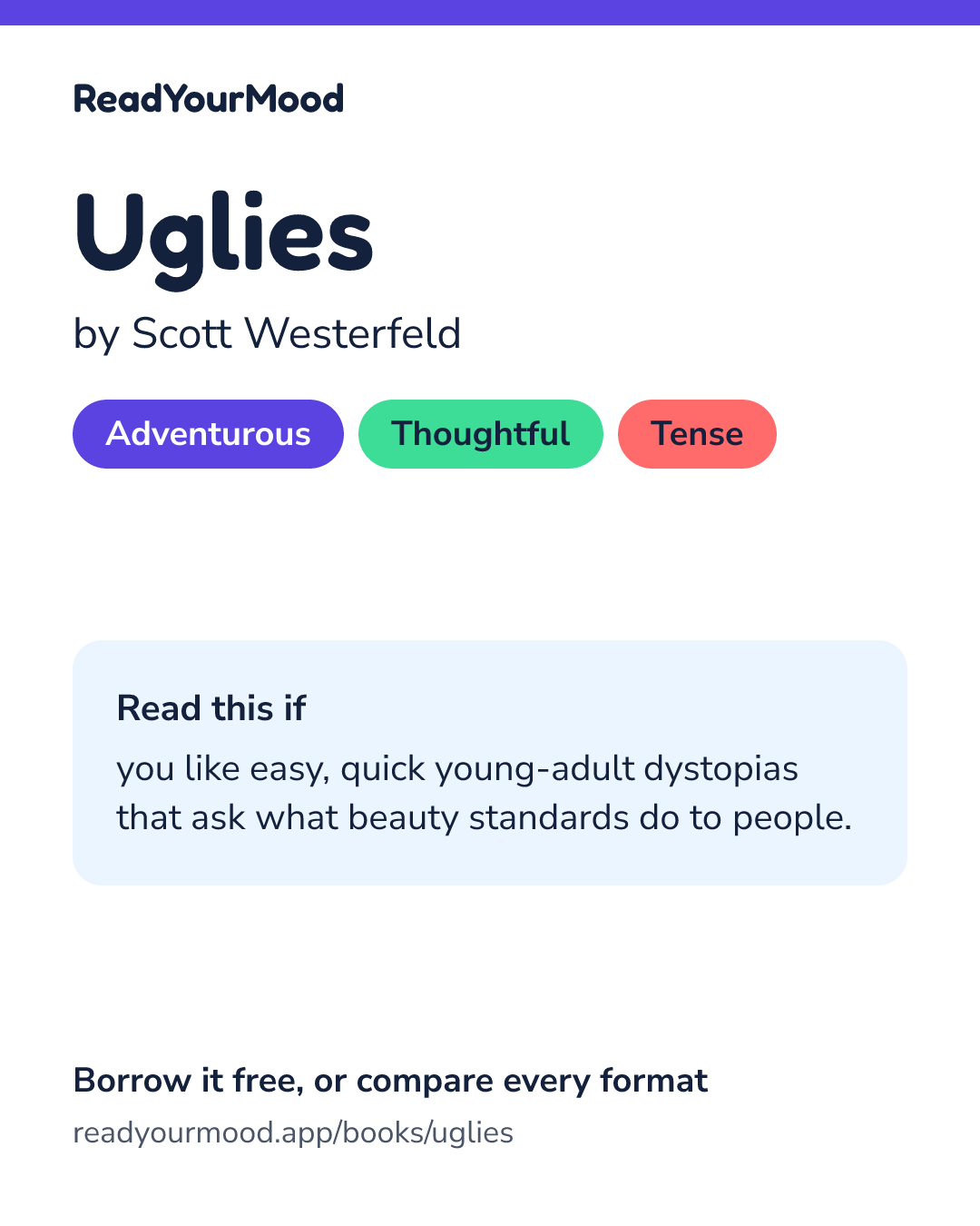 Share card for Uglies
