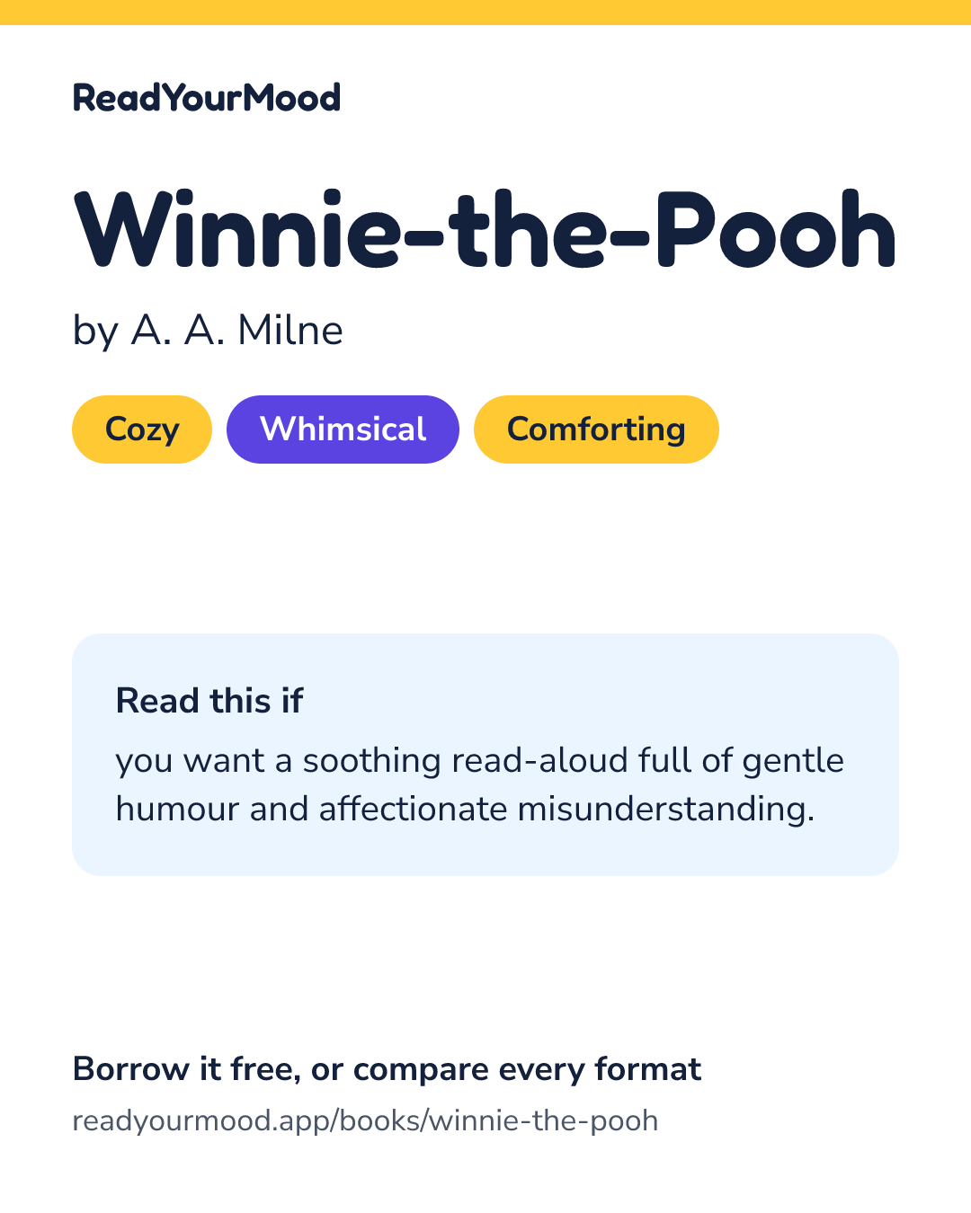 Share card for Winnie-the-Pooh